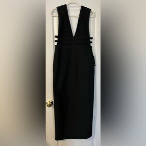 BEBE NWT Plunge Elastic Dress